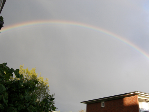 doppelter Regenbogen doppelter Regenbogen