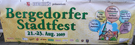 Plakat zum Stadtfest